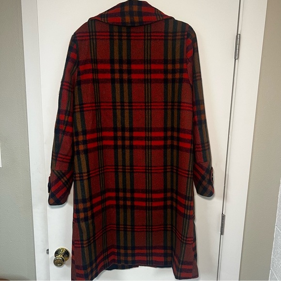 NWT French Mauve plaid button front collared‎ jacket - Picture 5 of 5